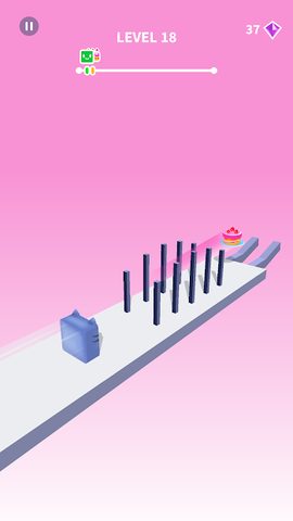 Screenshot 2: Jelly Shift - Obstacle Course