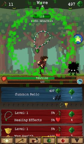 Screenshot 3: Lumberjack Attack! - Idle Game