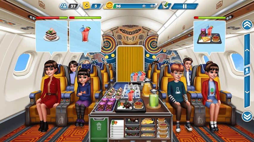 Screenshot 4: Airplane Chefs - Cooking Game