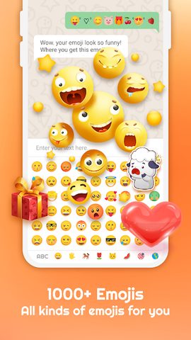 Screenshot 19: Emoji Keyboard - Emojis & GIFs