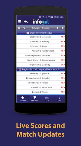 Screenshot 4: Infogol – Football Scores & Betting Tips