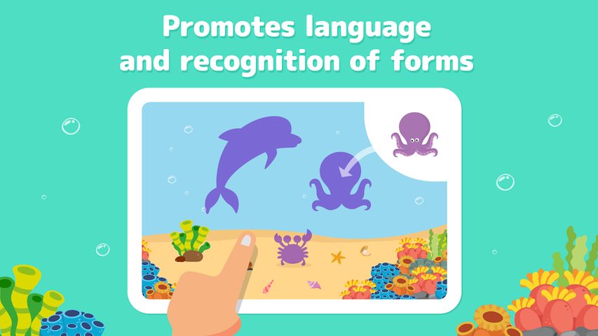 Screenshot 1: Tiny Puzzle - Learning games for kids free