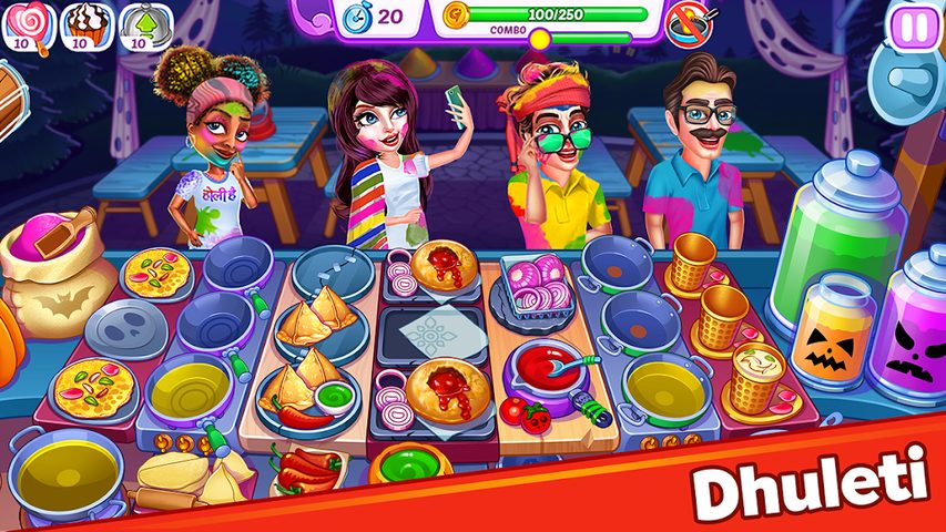 Screenshot 4: Halloween Madness Cooking Game