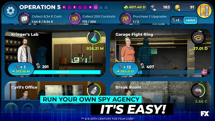 Screenshot 8: Archer: Danger Phone Idle Game