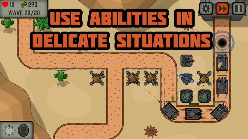 Screenshot 2: Tactical War: Tower Defense