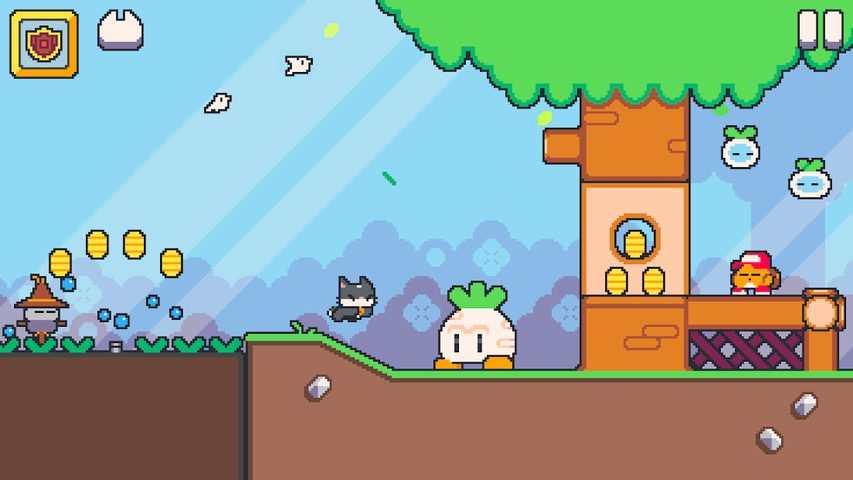 Screenshot 1: Super Cat Tales 2