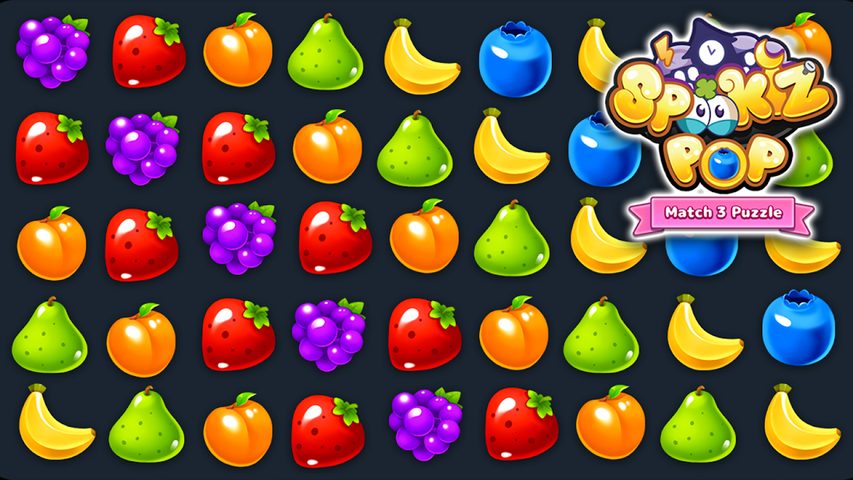 Screenshot 2: SPOOKIZ POP - Match 3 Puzzle