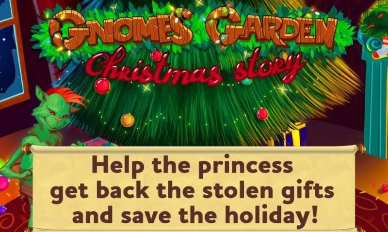 Screenshot 1: Gnomes Garden 7: Christmas story (free-to-play)