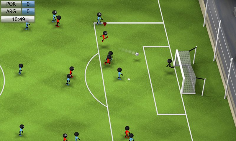 Screenshot 2: Stickman Soccer 2014