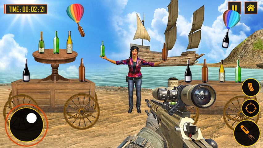 Screenshot 5: Real Bottle Shooting Games