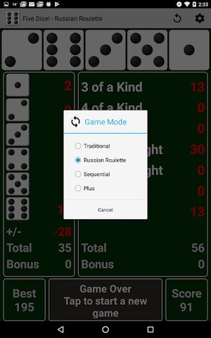 Screenshot 18: Five Dice