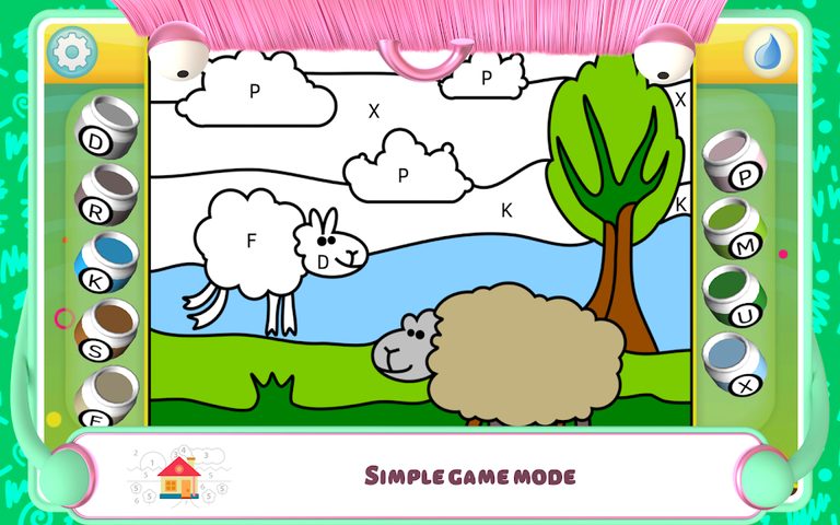 Screenshot 11: Color by Numbers - Animals