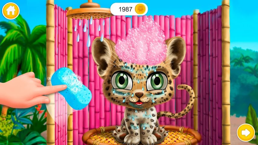 Screenshot 7: Baby Jungle Animal Hair Salon