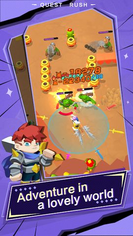 Screenshot 2: Quest Rush!