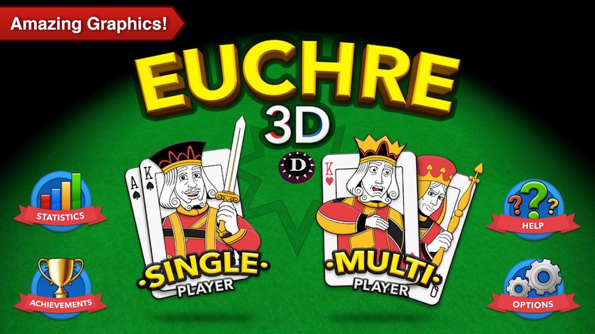Screenshot 2: Euchre 3D