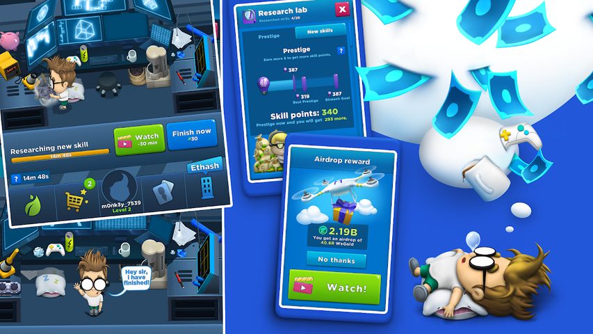 Screenshot 8: Crypto Idle Miner: Bitcoin mining game