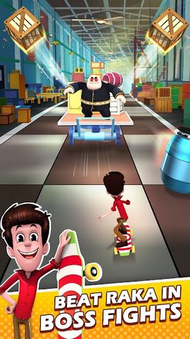 Screenshot 4: Smaashhing Simmba - Skate Rush
