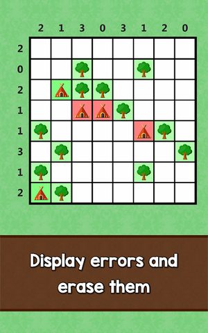 Screenshot 11: LogiBrain Tents and Trees