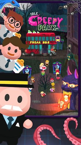 Screenshot 2: Idle Creepy Park Inc.