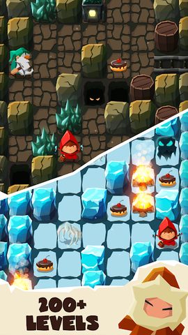 Screenshot 2: Bring me Cakes - Fairy Maze Swipe, Sokoban tribute
