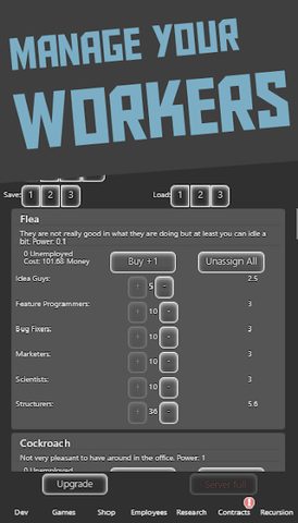 Screenshot 4: Idle Idle GameDev