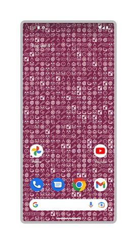 Screenshot 5: Pixel Emoji Wallpaper