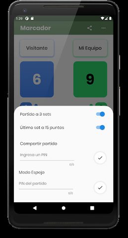 Screenshot 3: Marcador de Voleibol NPR Volleyball