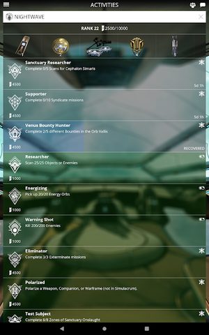 Screenshot 16: Warframe Companion