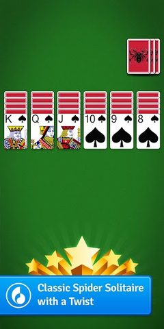 Screenshot 1: Spider Go: Solitaire Card Game