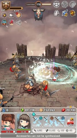 Screenshot 2: MY Little Fantasy: Healing RPG