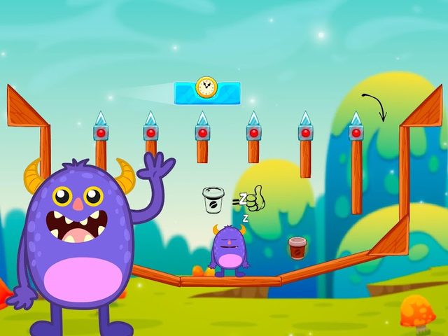Screenshot 7: Alarmy & Monsters: physics puzzle game