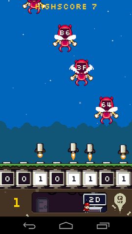 Screenshot 1: Flippy Bit