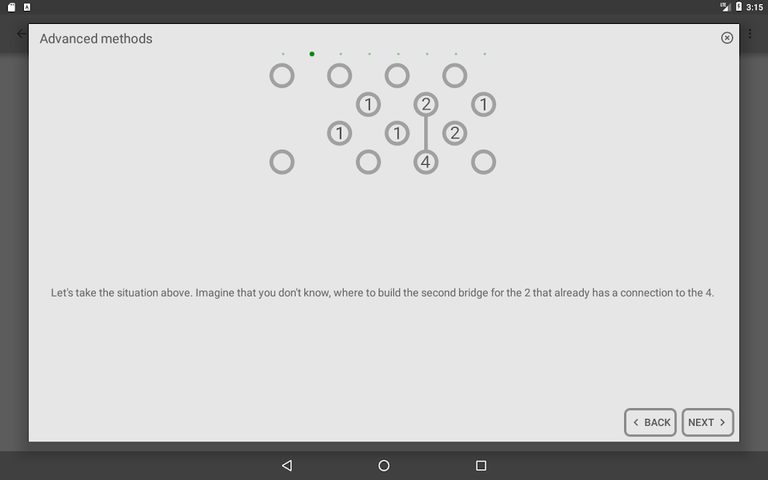 Screenshot 11: Hashi (Bridges)