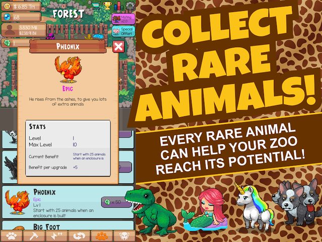 Screenshot 6: Idle Tap Zoo: Tap, Build & Upg