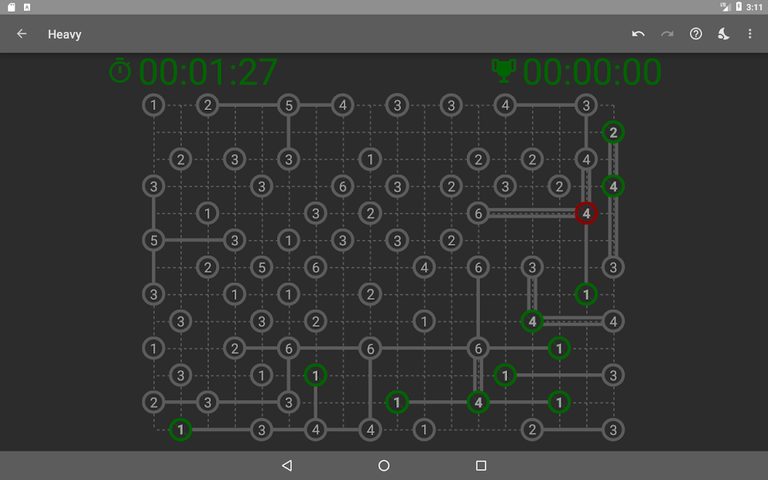 Screenshot 10: Hashi (Bridges)