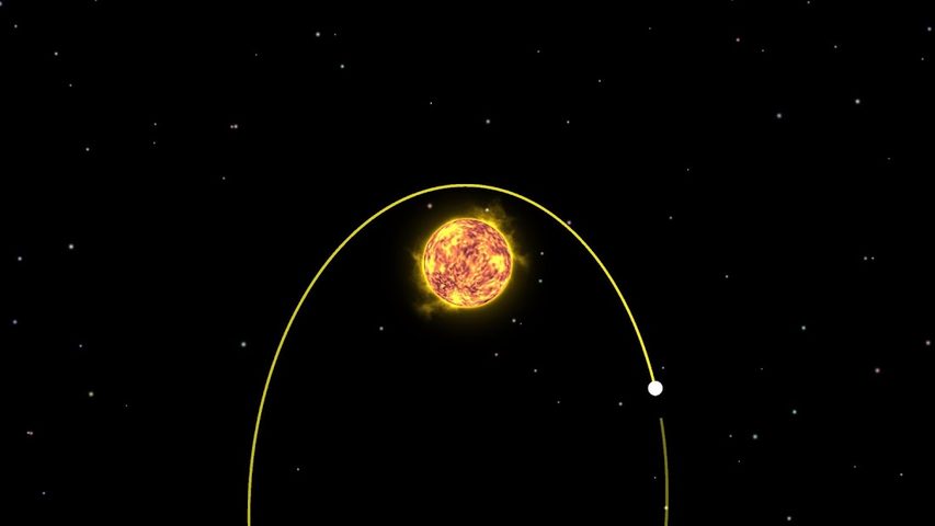Screenshot 1: Planet Gravity - Newton's law