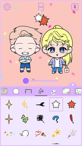 Screenshot 4: K-Pop Webtoon Character Mini