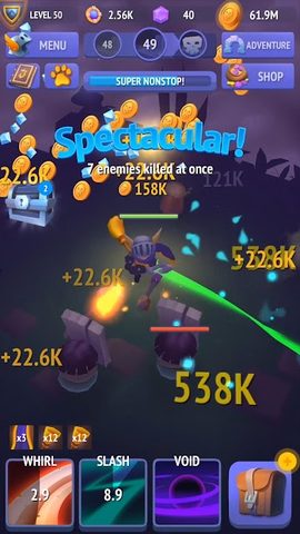Screenshot 6: Nonstop Knight - Offline RPG