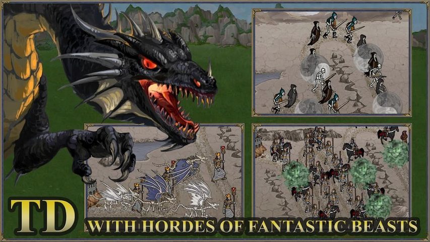 Screenshot 5: Heroes 3 and Mighty Magic:TD Fantasy Tower Defence