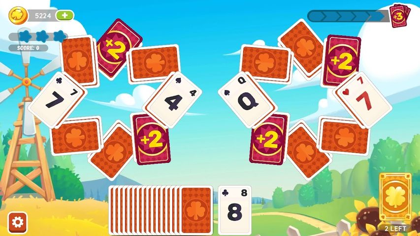 Screenshot 4: TriPeaks Cards: Solitaire Game