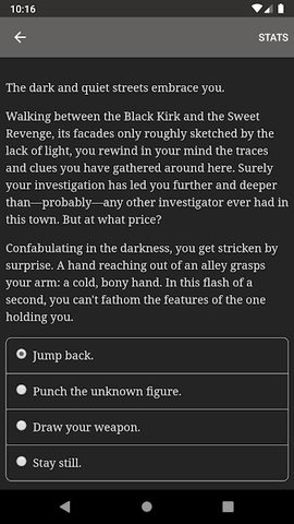 Screenshot 2: Hosted Games