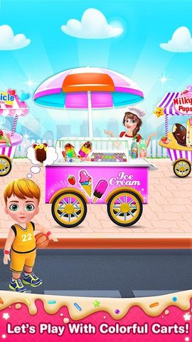Screenshot 2: Unicorn Ice cream Pop game