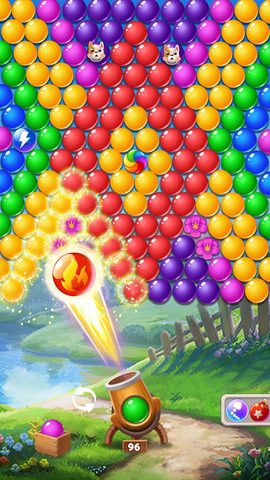 Screenshot 1: Bubble Shooter Move 4+