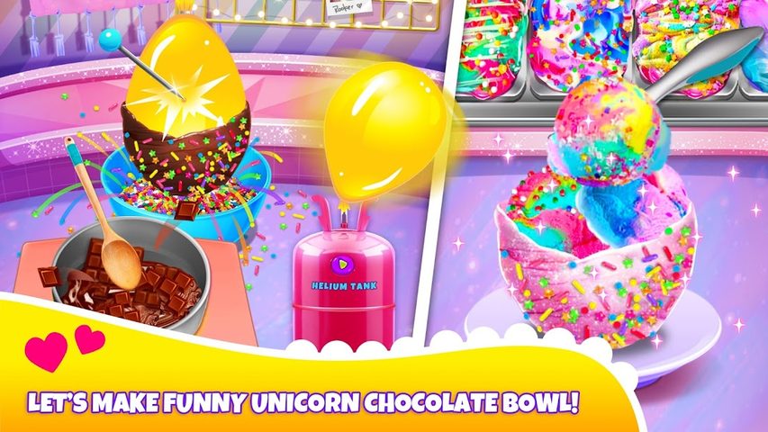 Screenshot 8: Girl Games: Unicorn Cooking Games for Girls Kids