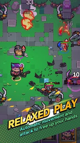 Screenshot 1: Idle Squad: PVP & Pixel