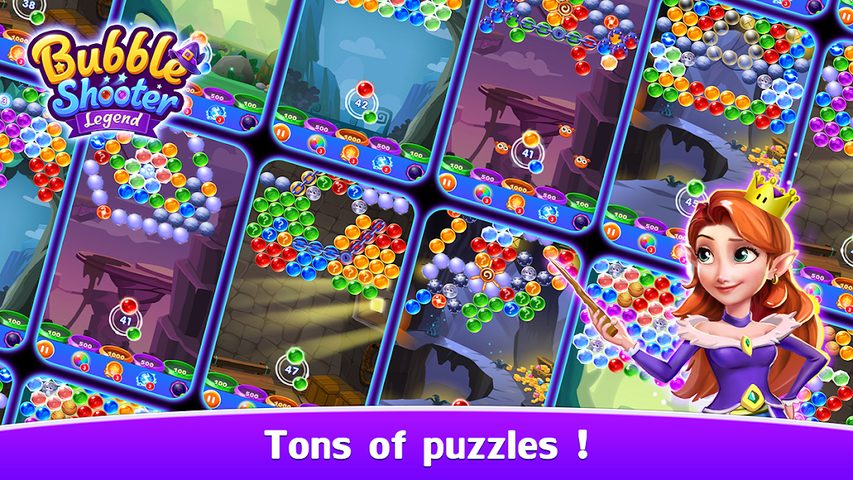 Screenshot 3: Bubble Shooter Legend