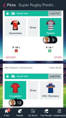 Screenshot 11: Superbru Predictor & Fantasy Sports Games