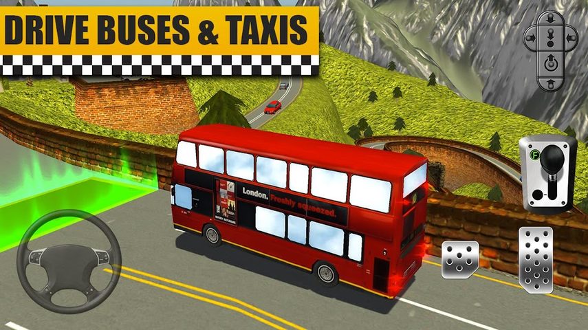 Screenshot 8: Bus & Taxi Driving Simulator