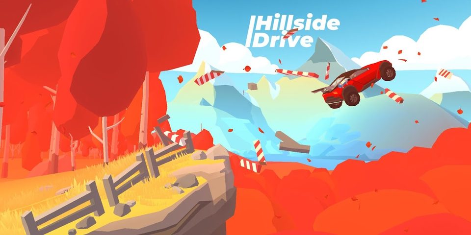 Screenshot 1: Hillside Drive: car racing