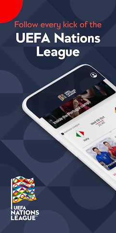 Screenshot 1: UEFA Nations League Official